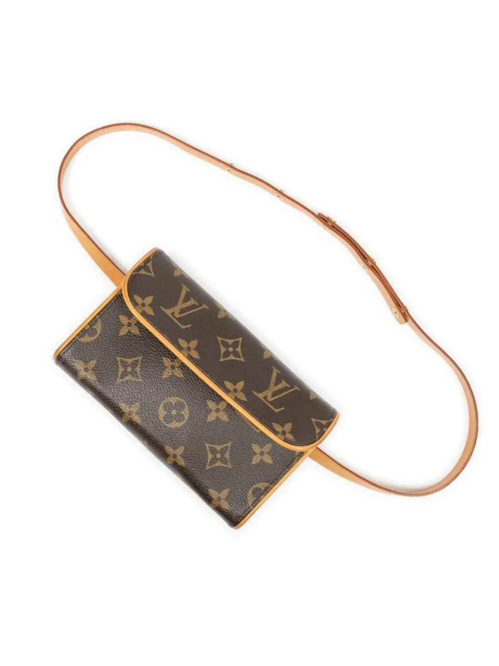 Louis Vuitton Pochette Florentine Brown Monogram Canvas